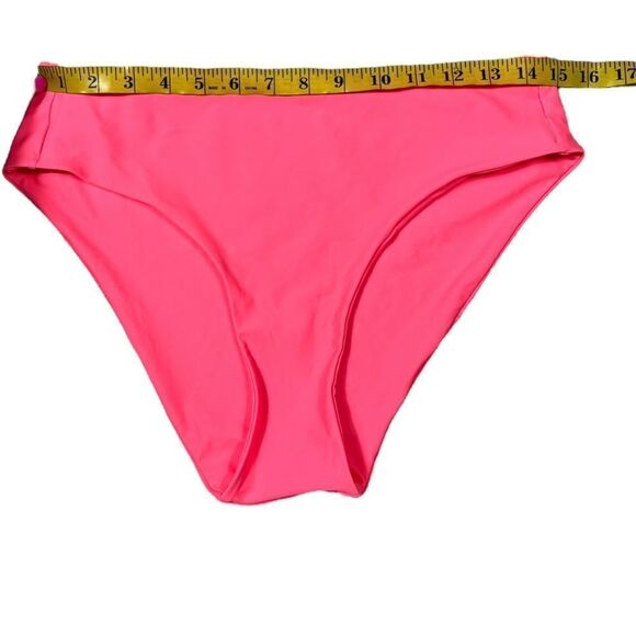 Fused Hawaii Pink Haleakala High Rise Double Lined Bikini Swimsuit Bottom - Picture 4 of 4